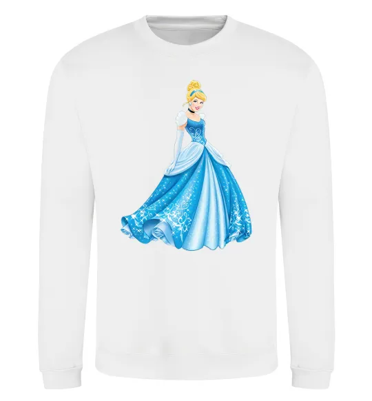 Світшот Cinderella in blue Білий фото