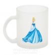 Чашка скляна Cinderella in blue Фроузен фото