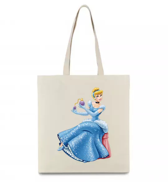 Эко-сумка Попелюшка з парфумами Бежевый фото