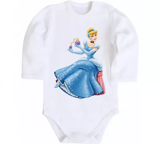 Детский боди Попелюшка з парфумами Белый фото