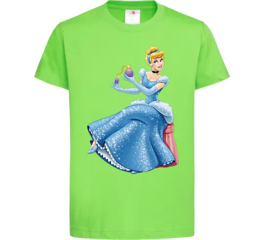Детская футболка Попелюшка з парфумами Лаймовый фото