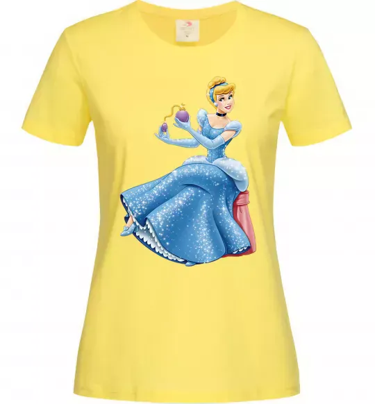 Женская футболка Попелюшка з парфумами Лимонный фото