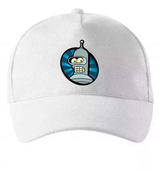 Кепка Бендер лого Белый фото
