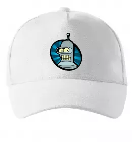 Кепка Бендер лого Белый фото