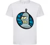 Детская футболка Бендер лого Белый Детская футболка Бендер лого Белый фото