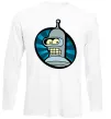 Лонгслив Бендер лого Белый фото