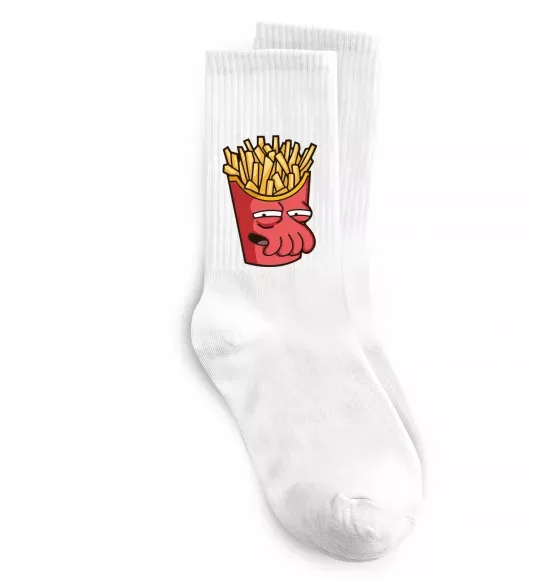 Носки Зойдберг фри Белый фото