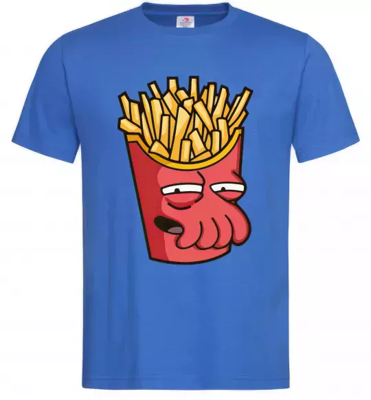 Чоловіча футболка Зойдберг фри Яскраво-синій фото