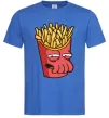 Чоловіча футболка Зойдберг фри Яскраво-синій фото