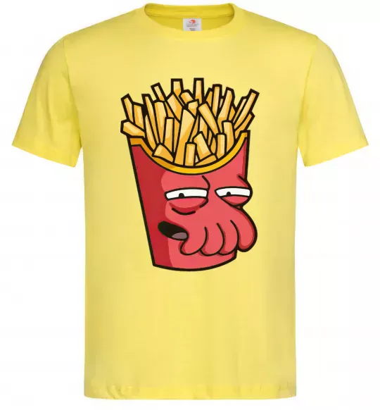 Чоловіча футболка Зойдберг фри Лимонний фото