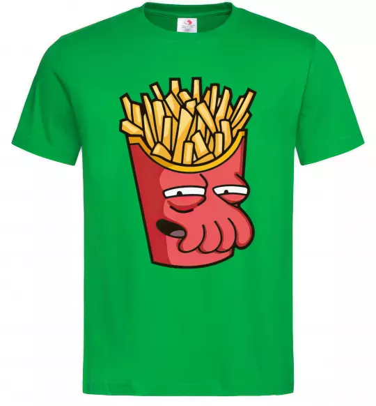 Чоловіча футболка Зойдберг фри Зелений фото