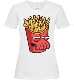 Женская футболка Зойдберг фри Женская футболка Зойдберг фри