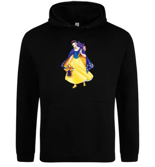Женская толстовка (худи) Білосніжка маскарад Черный фото