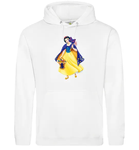 Женская толстовка (худи) Білосніжка маскарад Белый фото