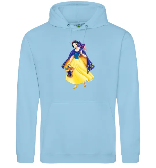 Жіноча толстовка (худі) Білосніжка маскарад Блакитний фото