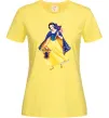 Жіноча футболка Білосніжка маскарад Лимонний фото