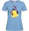 Жіноча футболка Білосніжка маскарад Блакитний фото