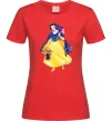 Жіноча футболка Білосніжка маскарад Червоний фото