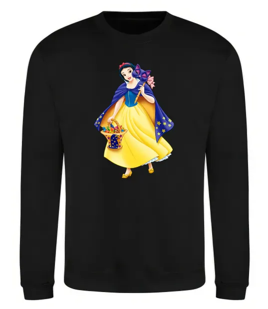 Свитшот Білосніжка маскарад Черный фото