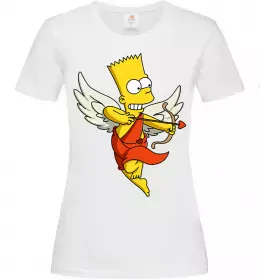 Женская футболка Beer makes you strong Белый фото