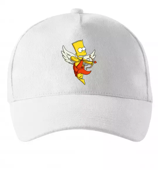 Кепка Барт купідон Белый фото