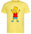 Мужская футболка Барт переможець Лимонный фото