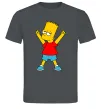 Мужская футболка Барт переможець Графит фото
