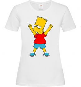 Женская футболка Барт переможець