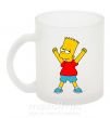 Чашка стеклянная Барт победитель Фроузен фото