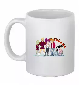 Чашка керамическая Бендер лого Белый фото