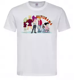 Мужская футболка Герої Футурами Белый фото