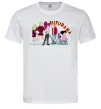 Чоловіча футболка Герої Футурами Білий фото
