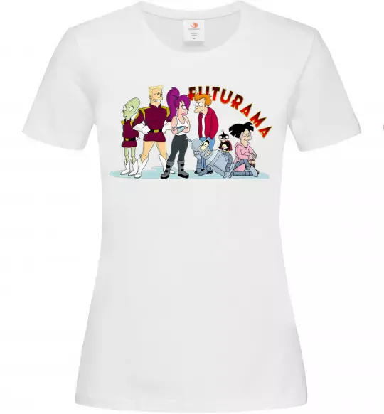 Женская футболка Герої Футурами Белый фото