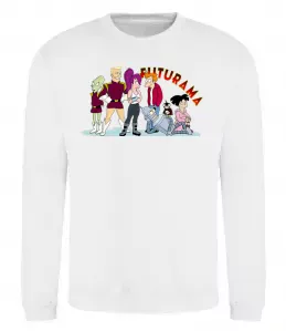 Свитшот Герої Футурами Белый фото