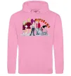 Женская толстовка (худи) Герої Футурами Розовый фото