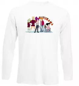 Лонгслив Бендер лого Белый фото