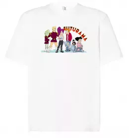 Футболка Оверсайз Зойдберг фри Белый фото