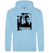 Чоловіча толстовка (худі) Punisher Блакитний фото