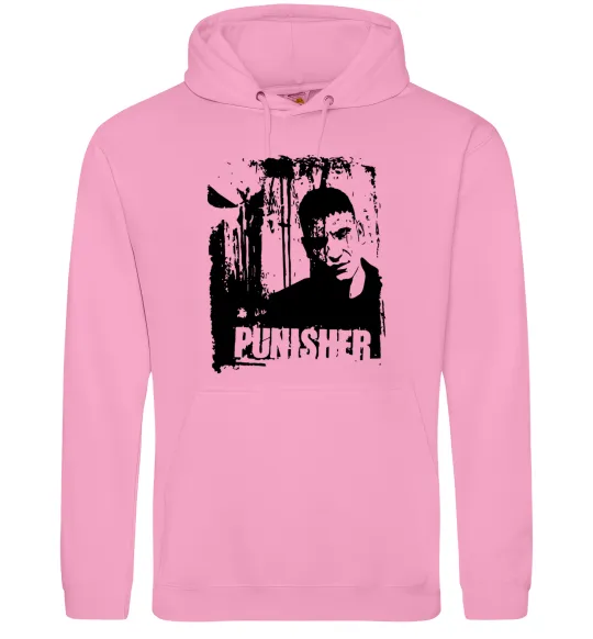 Жіноча толстовка (худі) Punisher Рожевий фото