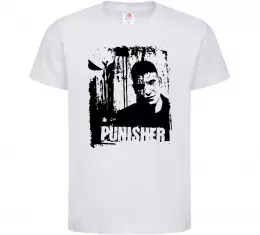 Детская футболка Logo Punisher Черный фото