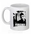 Чашка керамічна Punisher Білий фото