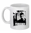 Чашка керамічна Punisher Білий фото