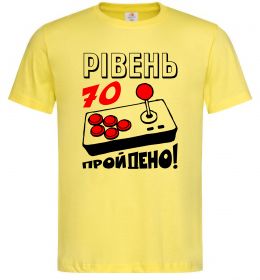 Мужская футболка Рівень 70 пройдено