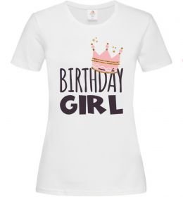 Женская футболка Birthday girl crown