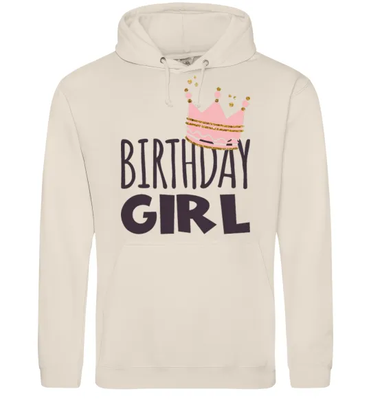 Жіноча толстовка (худі) Birthday girl crown Таш фото