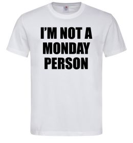 Мужская футболка I'm not a monday person