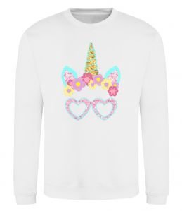 Світшот Unicorn in glasses