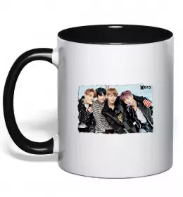 Чашка с цветной ручкой