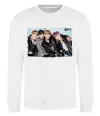Свитшот BTS photo Белый фото