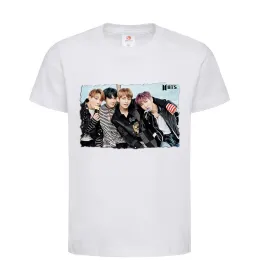 Детская футболка BTS logo Ярко-синий фото